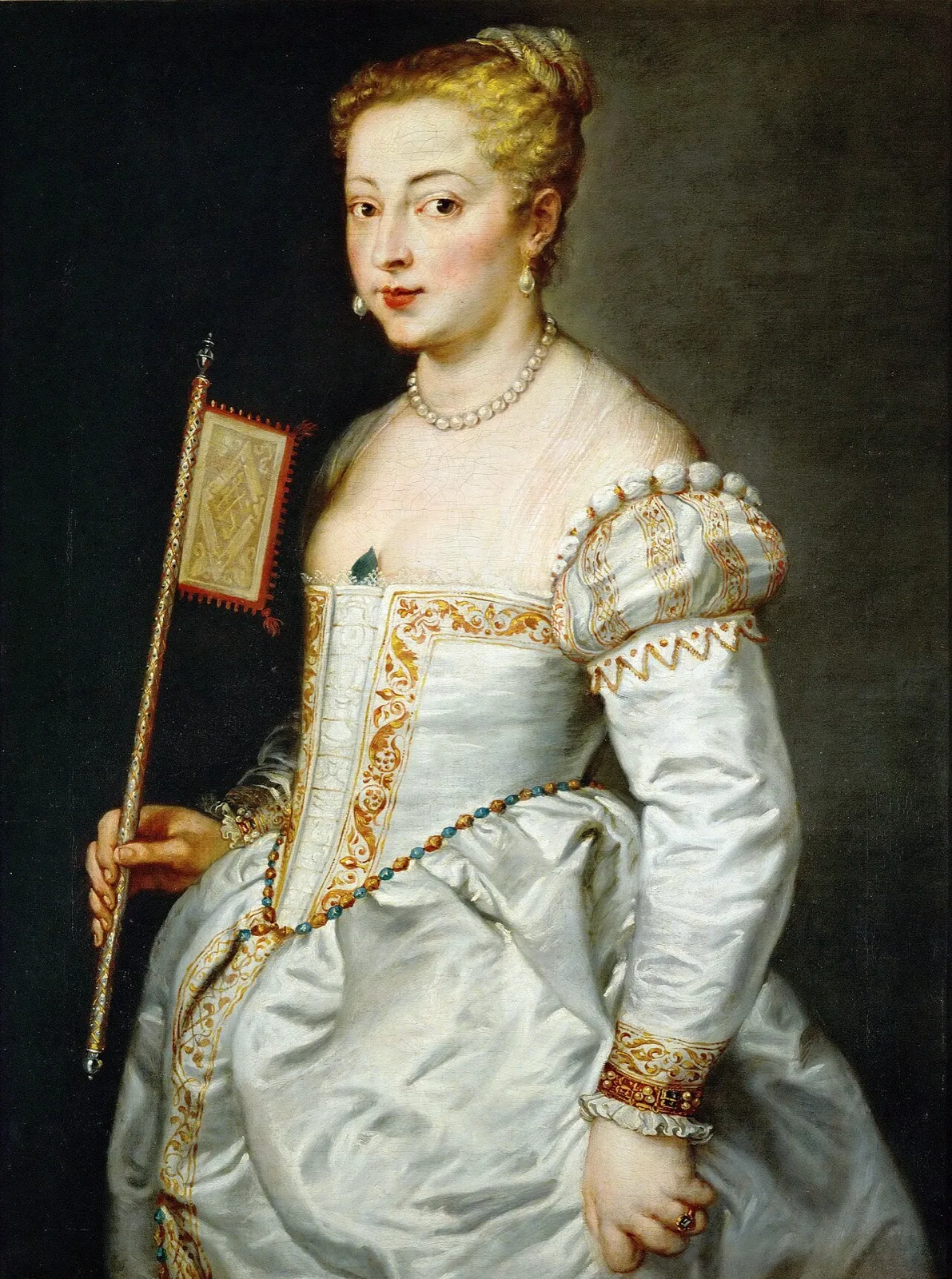 Girl with a Fan