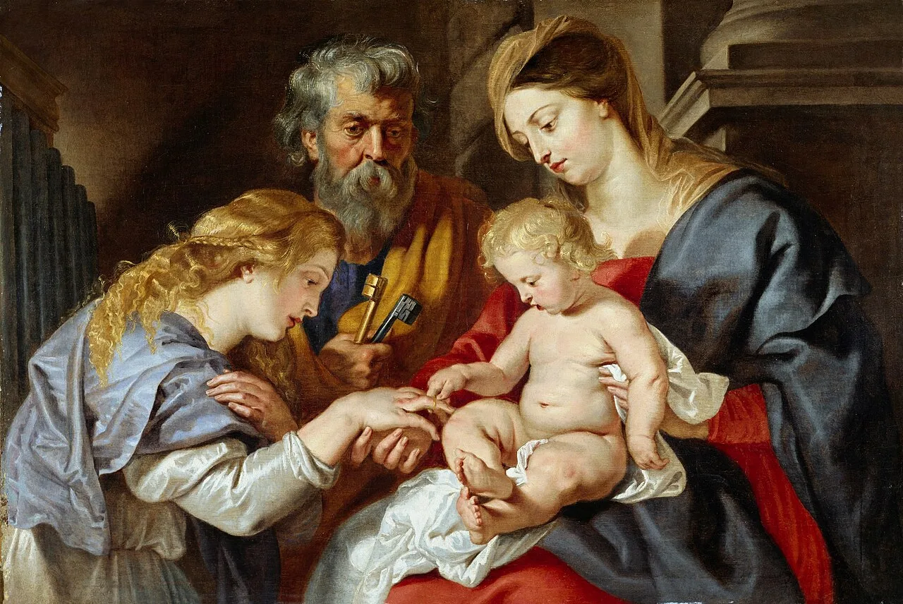 The Mystic Marriage of Saint Catherine (No. 1)
