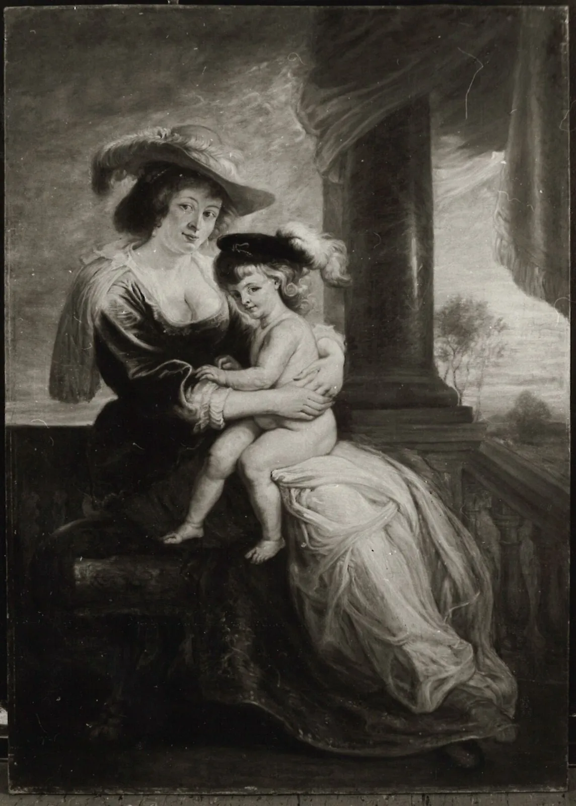 Helene Fourment und Sohn Frans (Kopie nach)