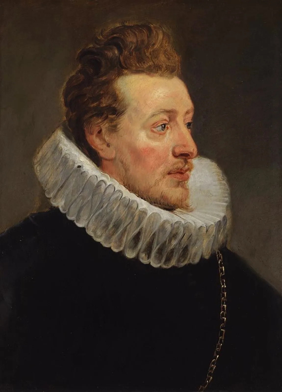 Portrait of a young Man (detail).