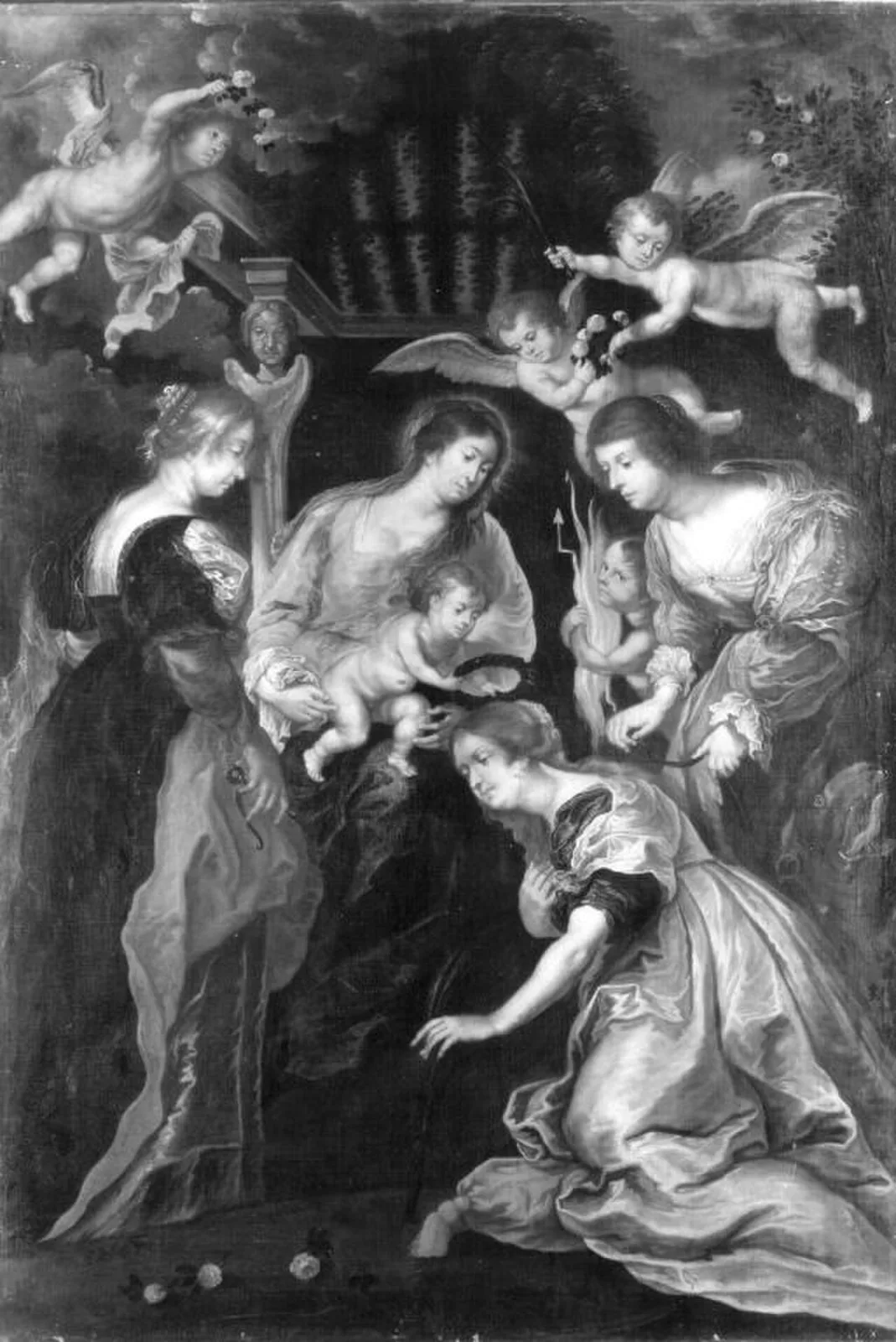 Mystic marriage of Saint Catherine of Alexandria