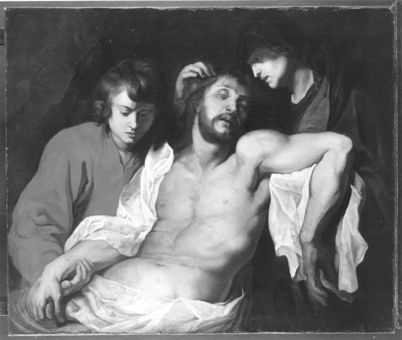 The lamentation of Christ