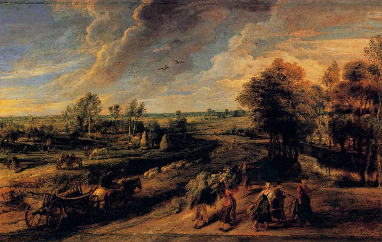 The Peasants Returning From The Fields