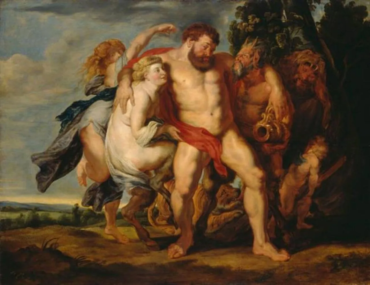 The drunken Hercules