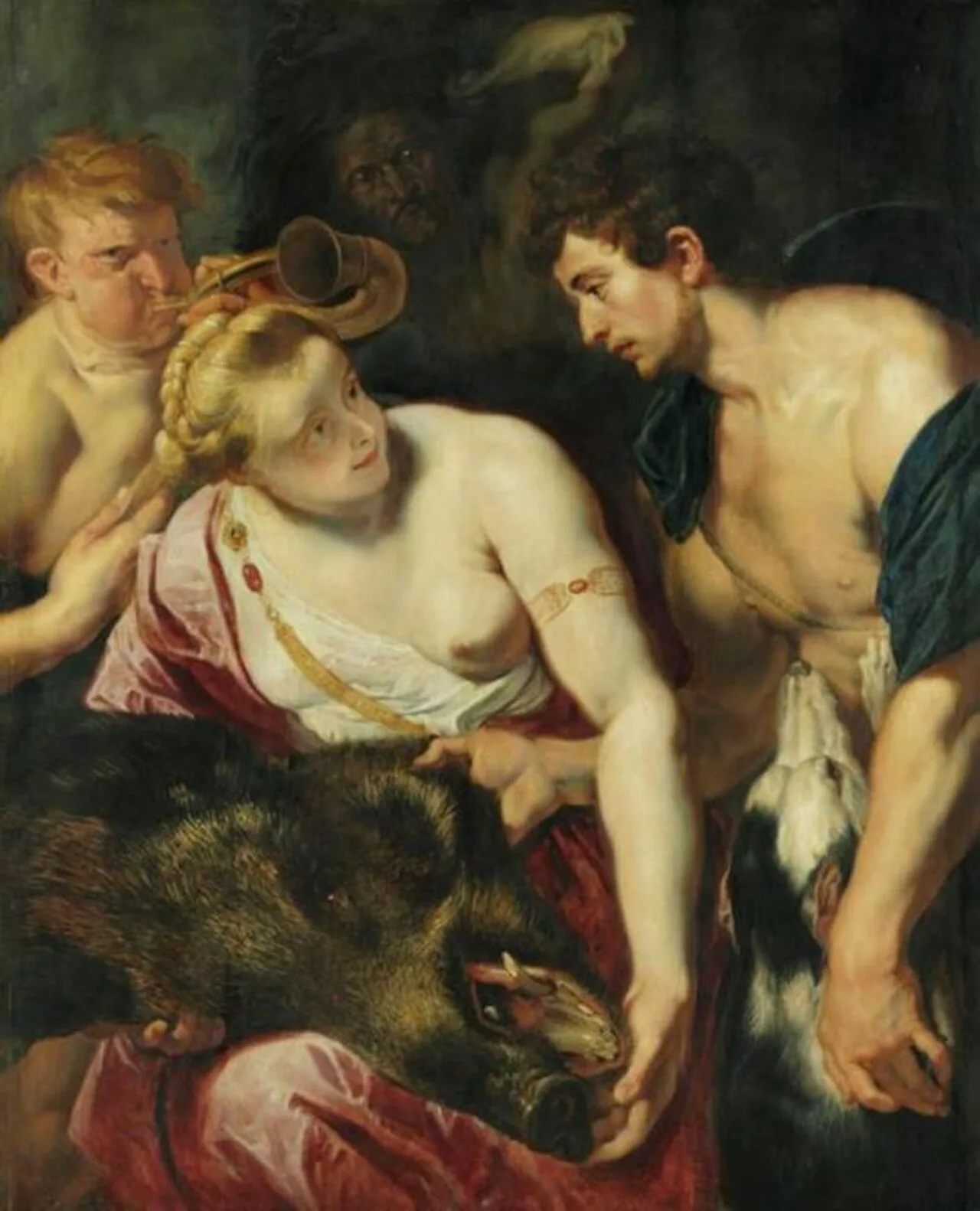 Meleager und Atalante (um oder kurz nach )