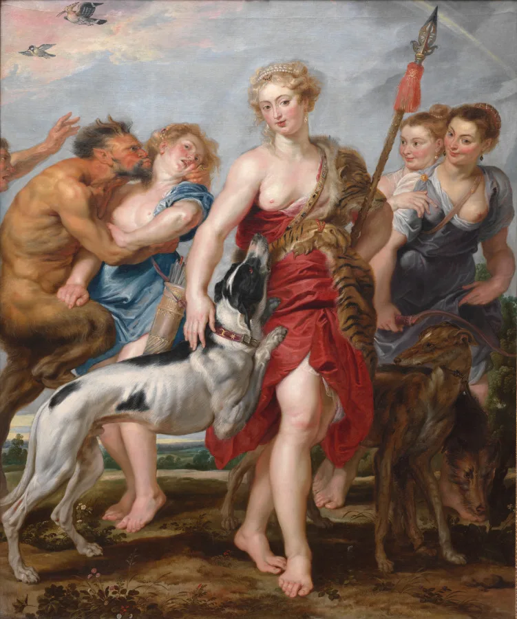 Diana and Her Nymphs Departing for the Hunt (No. 1)