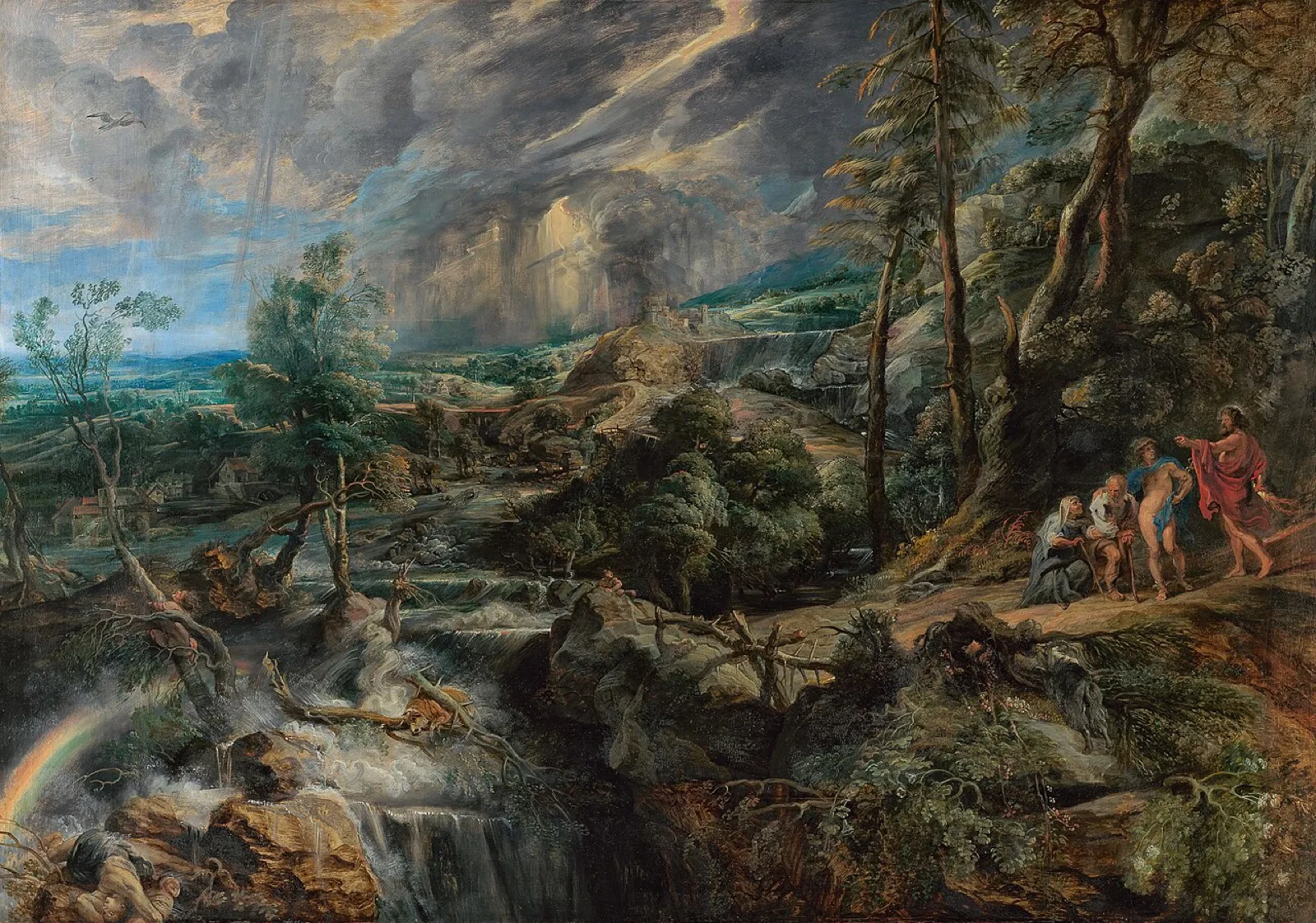Landscape with Philemon and Baucis (No. 1)