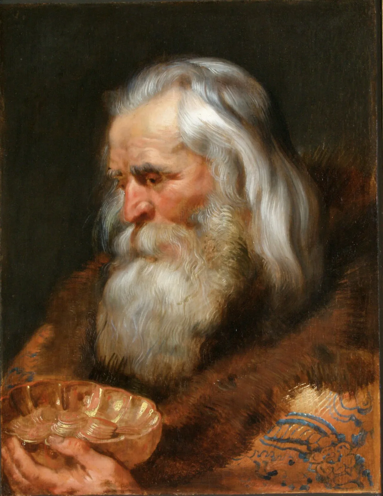 Head of the Oldest of the Three Kings (The Greek Magus)