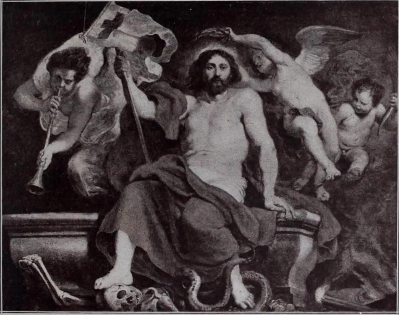 Christ triumphant over Sin, Death, and the Grave
