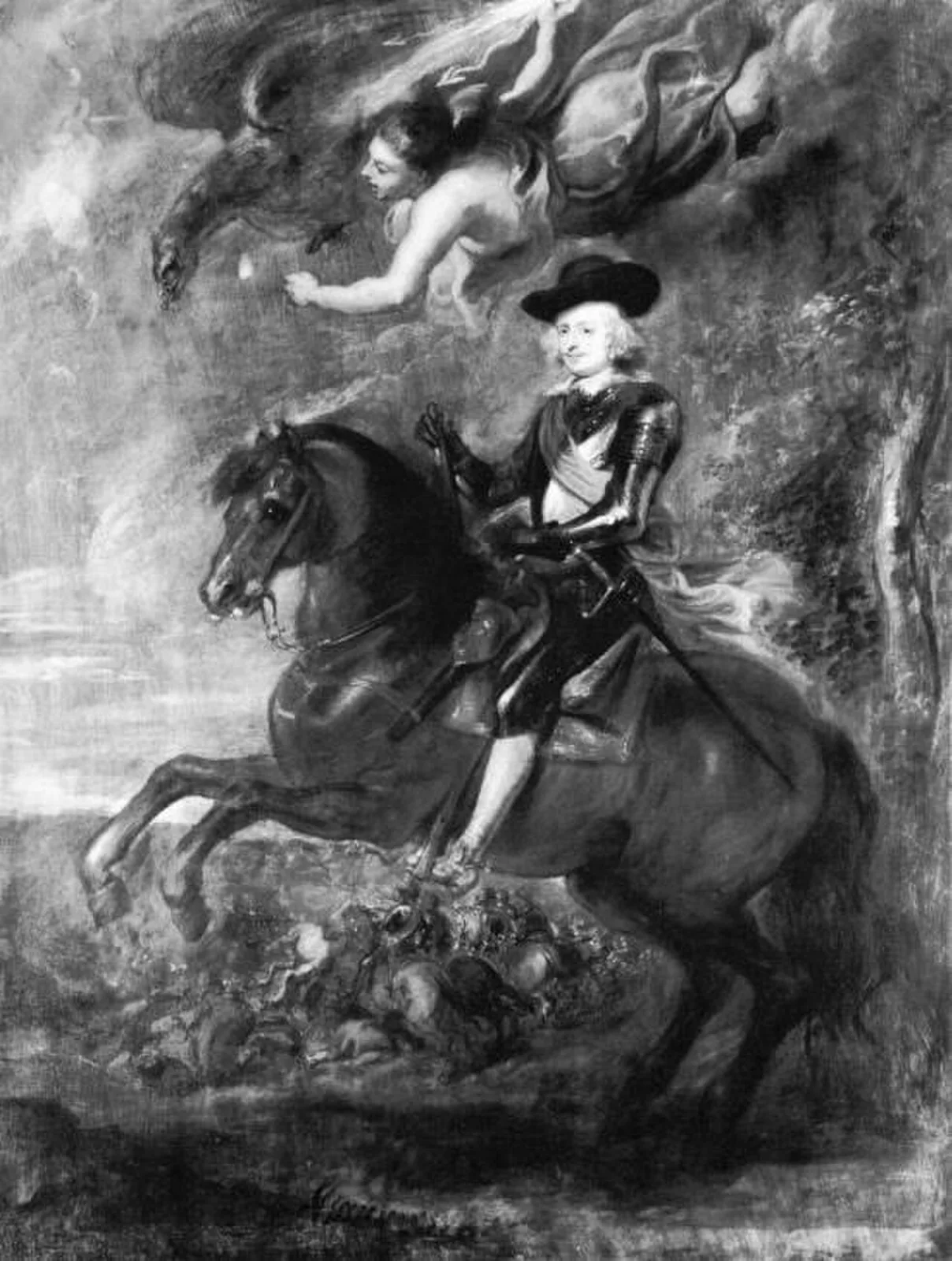 Archduke Ferdinand, Cardinal-Infante of Spain, at the Battle of Nordlingen