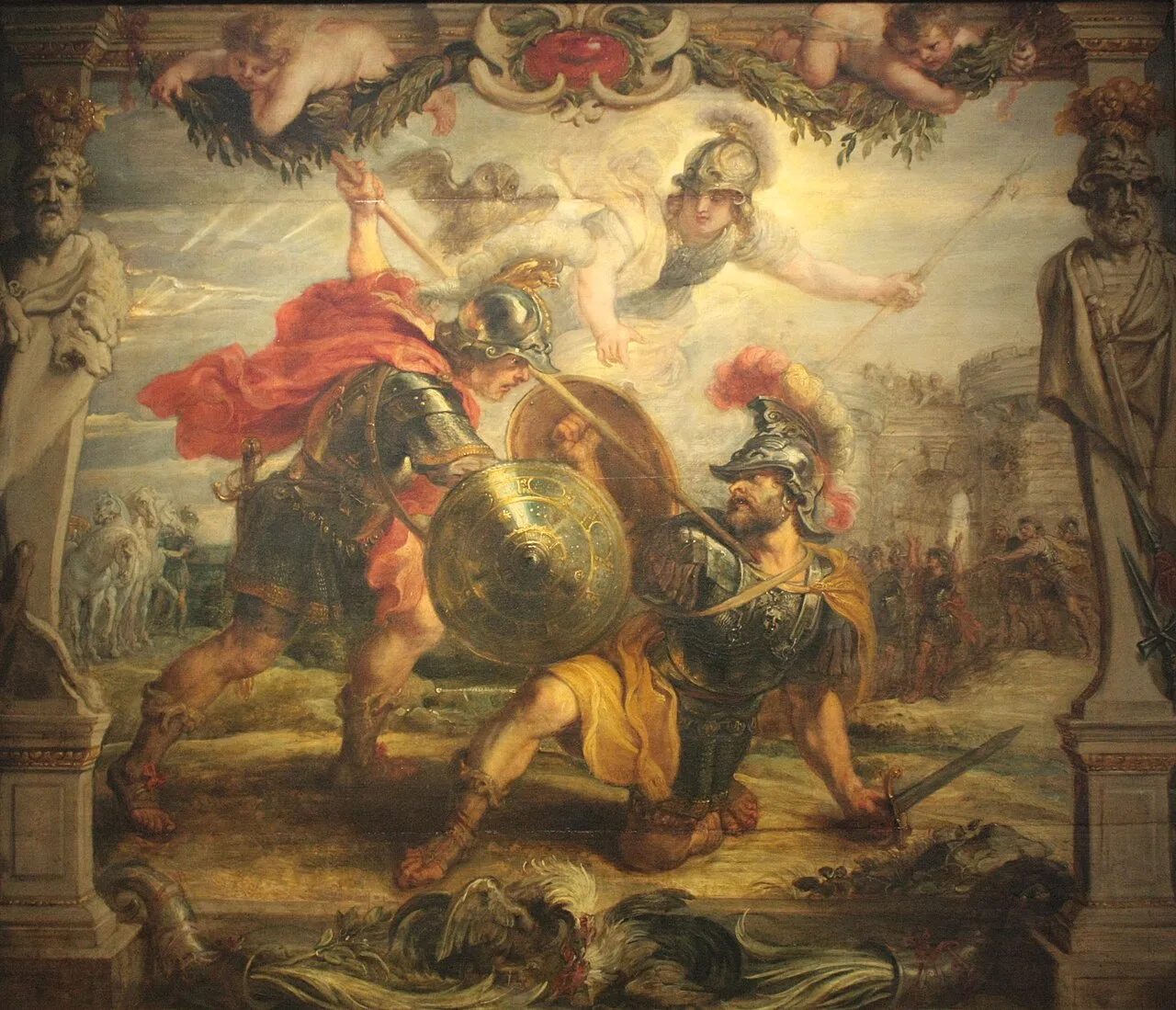 Achilles Vanquishes Hector