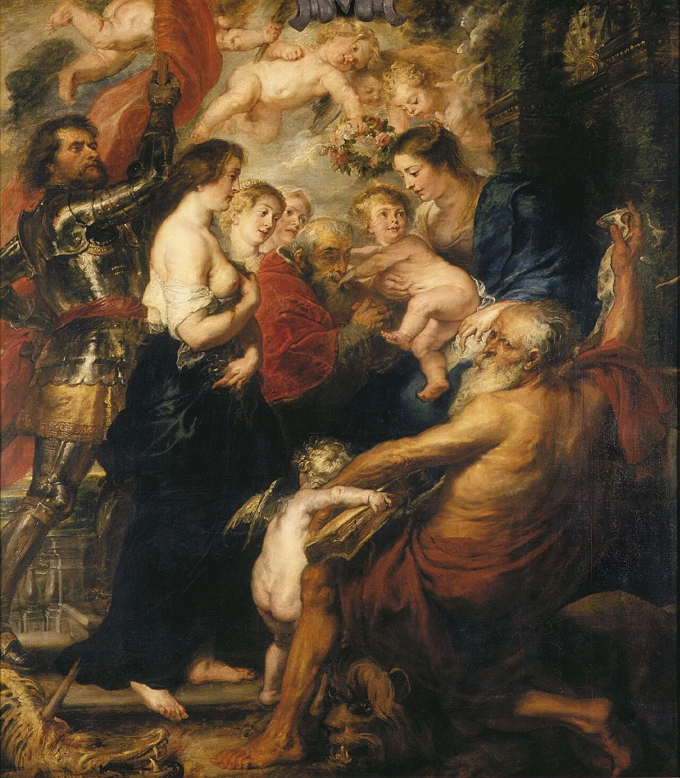Madonna and Child with Saints
