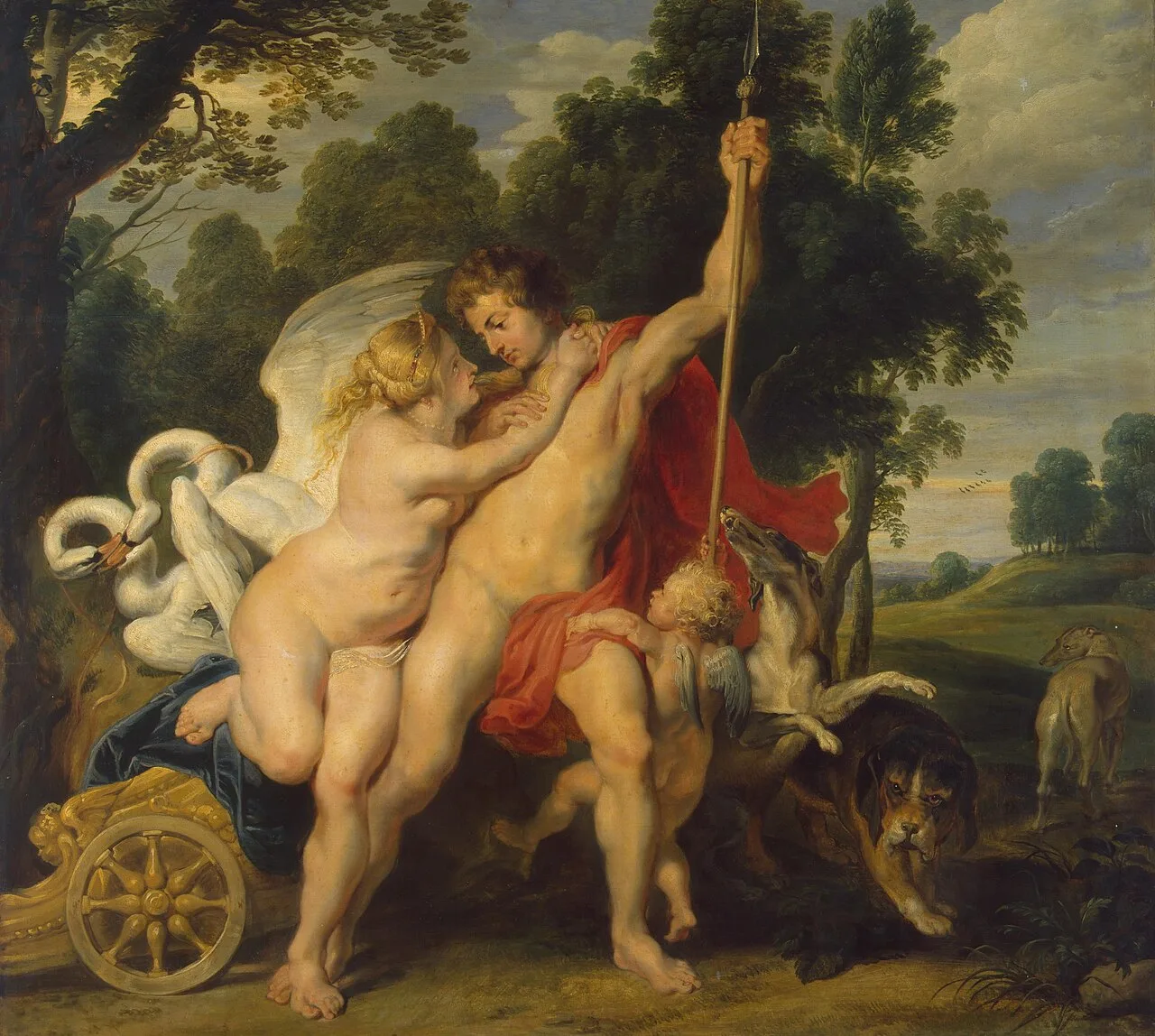 Venus and Adonis (Rubens, )
