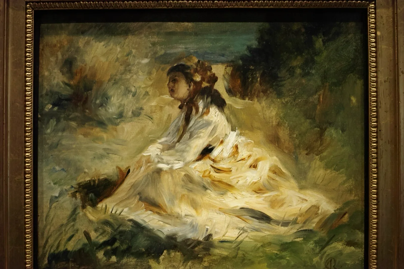 Woman in a Meadow (Lise Tréhot)