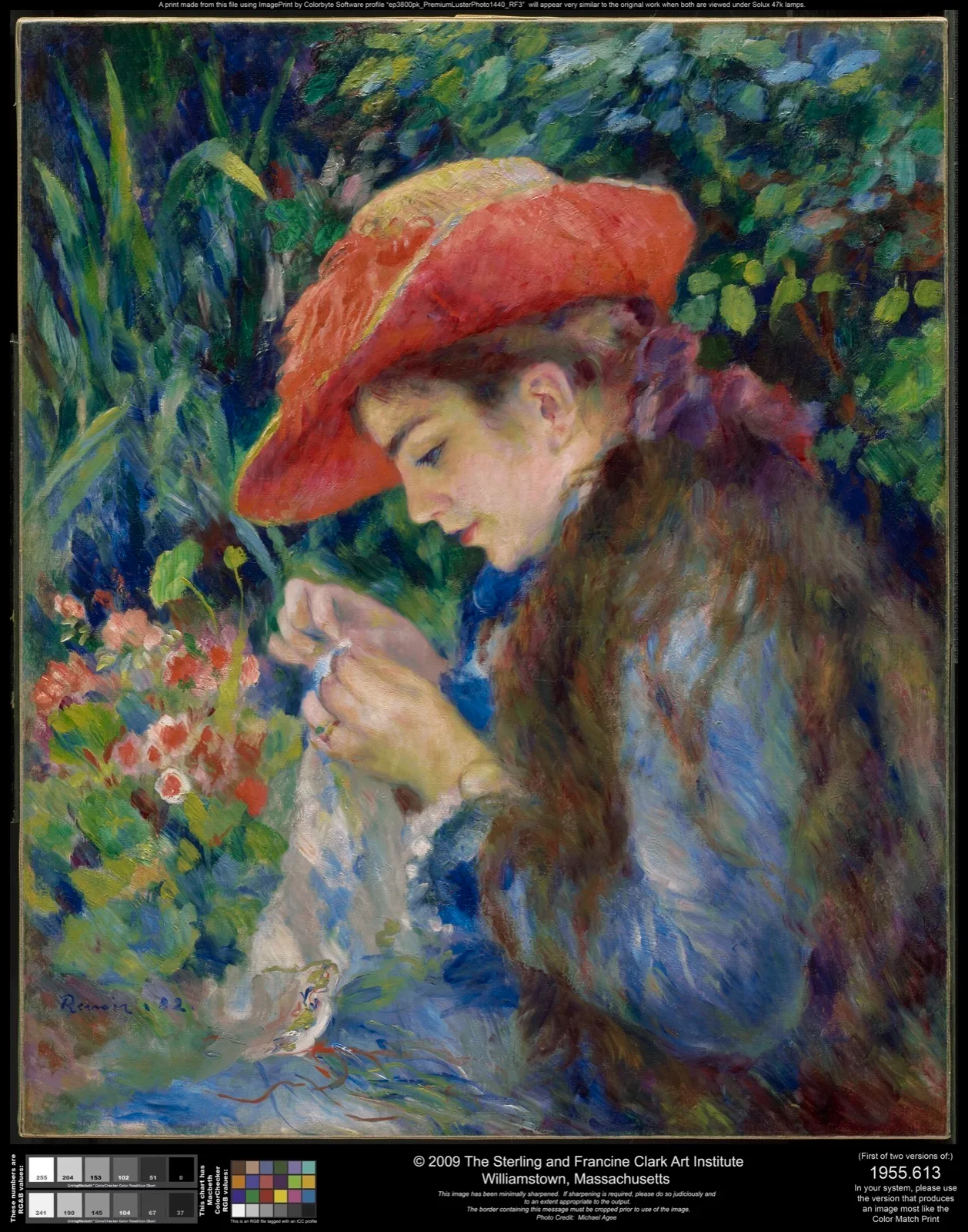 Marie-Thérèse Durand-Ruel Sewing