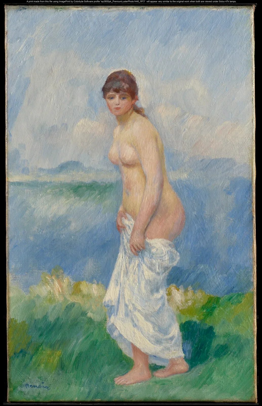 Standing Bather