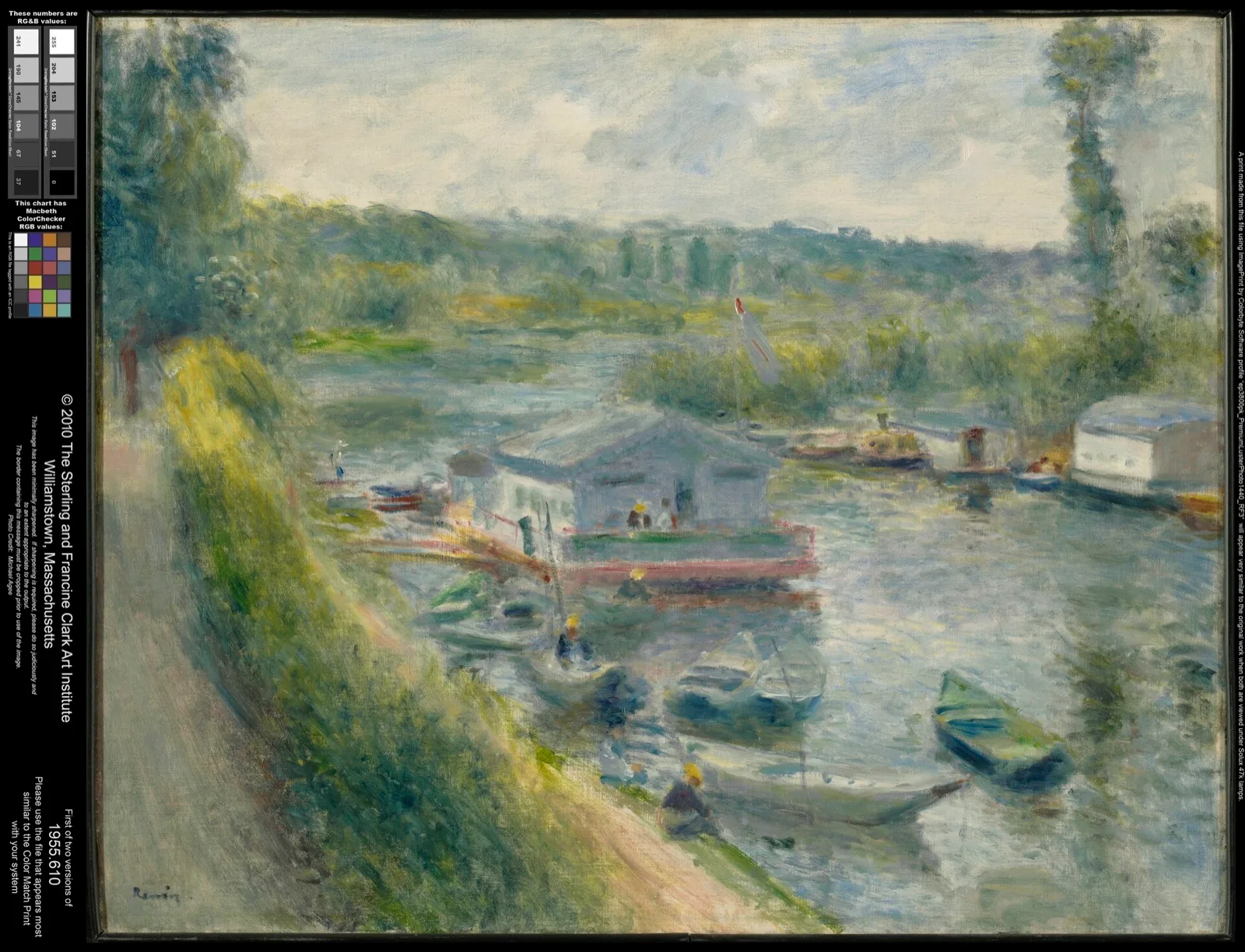 Wash-House Boat at Bas-Meudon