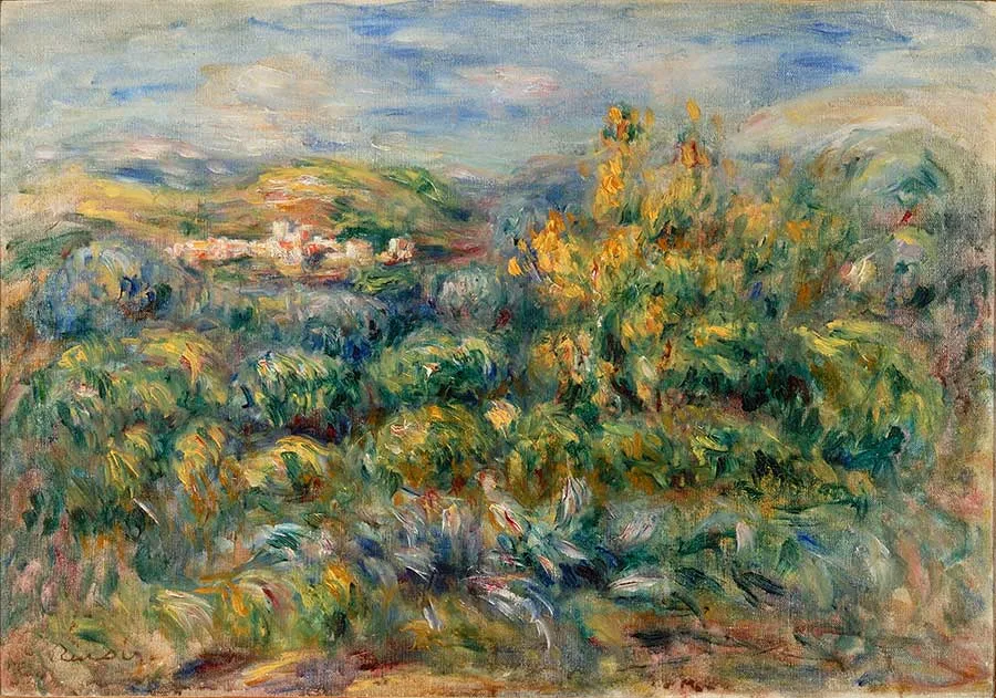 Paysage à Cagnes (No. 1)