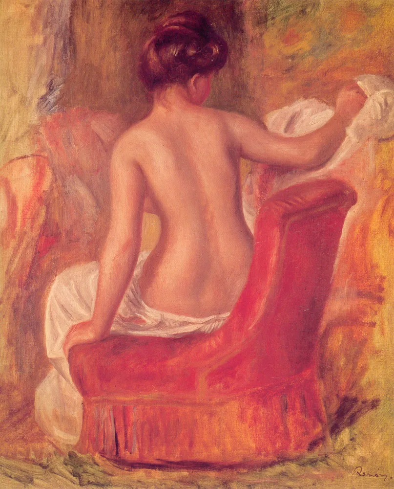 Nu au fauteuil