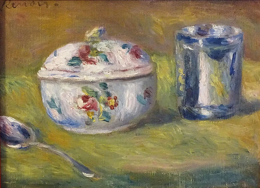 Sugar Bowl and Silver Cup