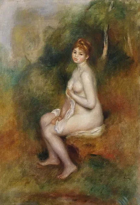 Nude in a landscape