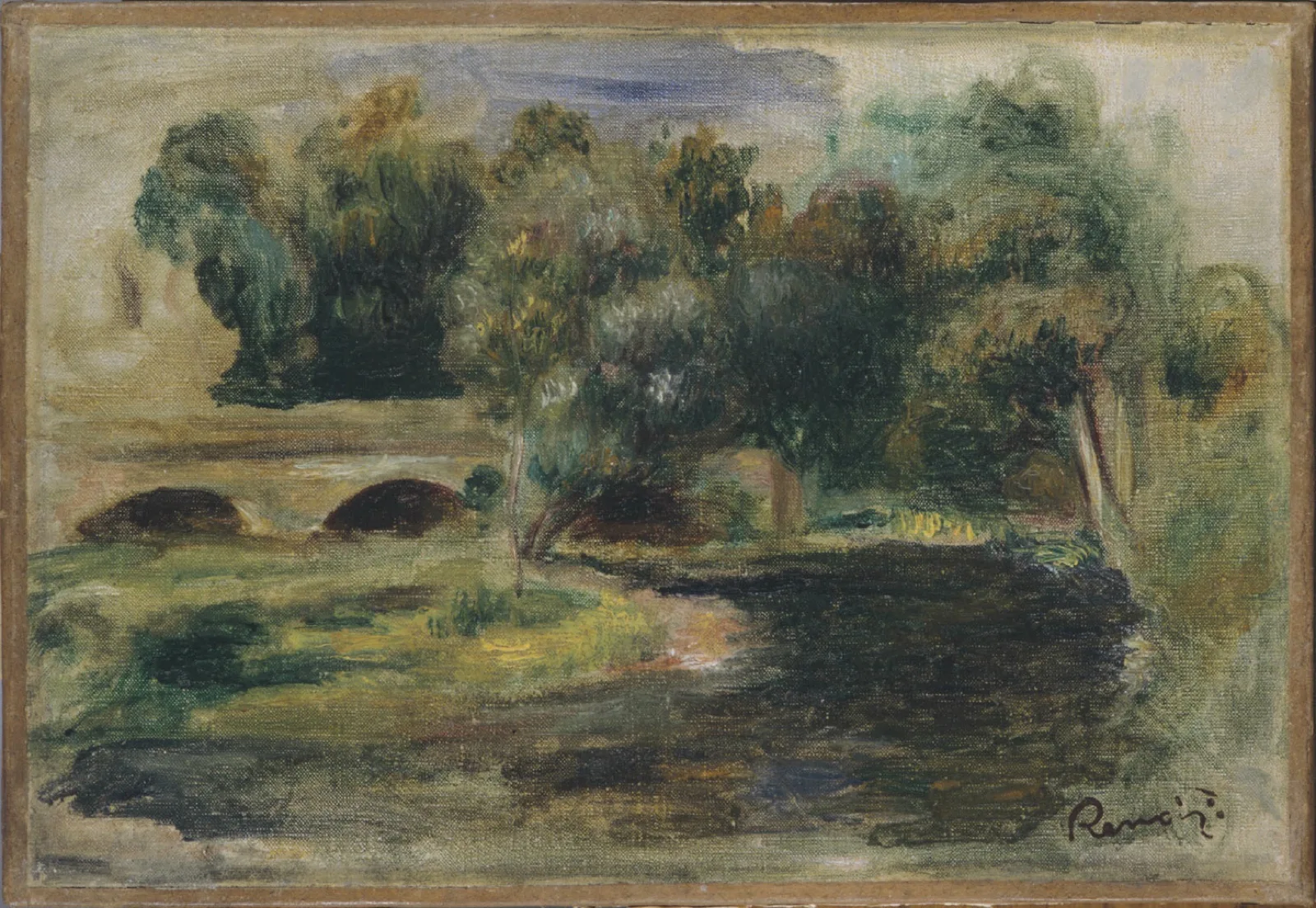 Bridge Over a River