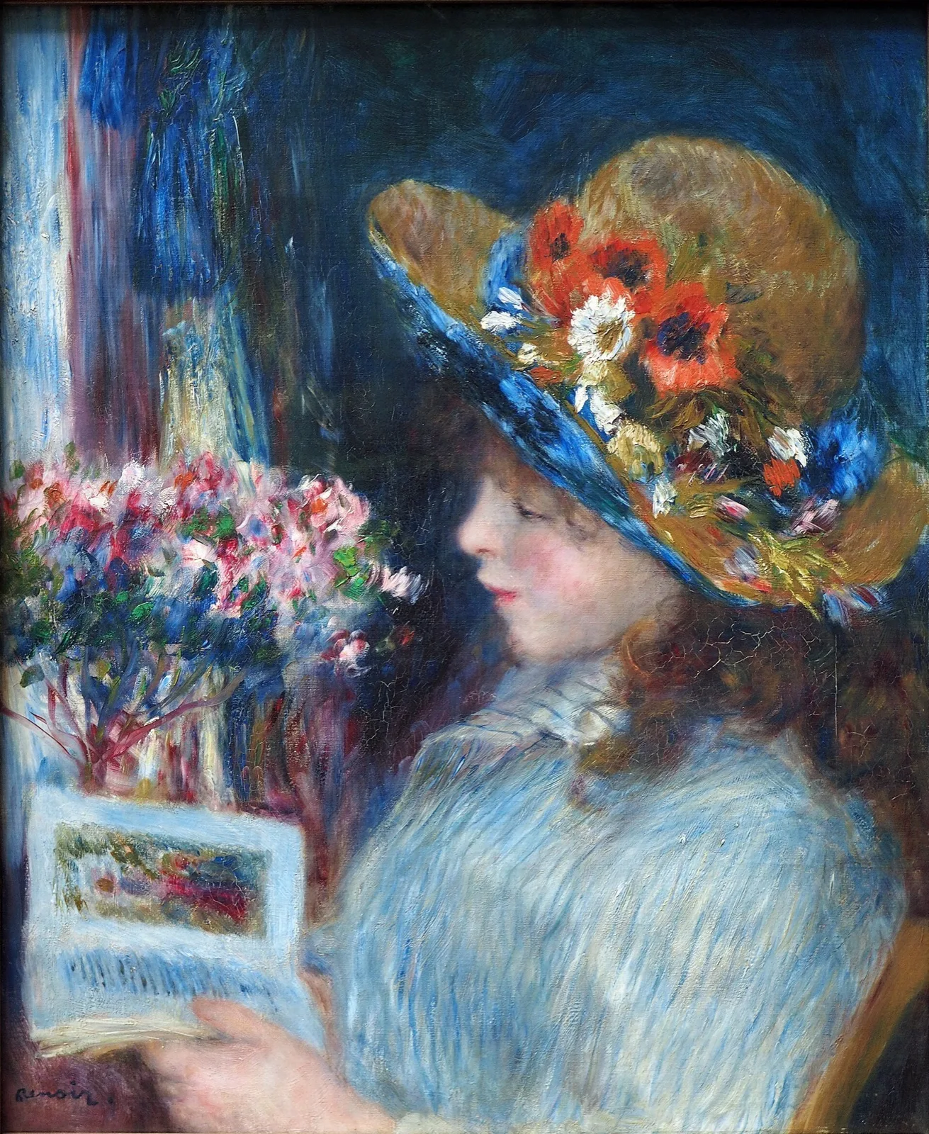 Young Girl Reading (No. 1)