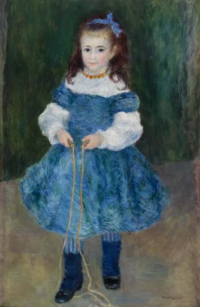 Girl with a Jump Rope (Portrait of Delphine Legrand)