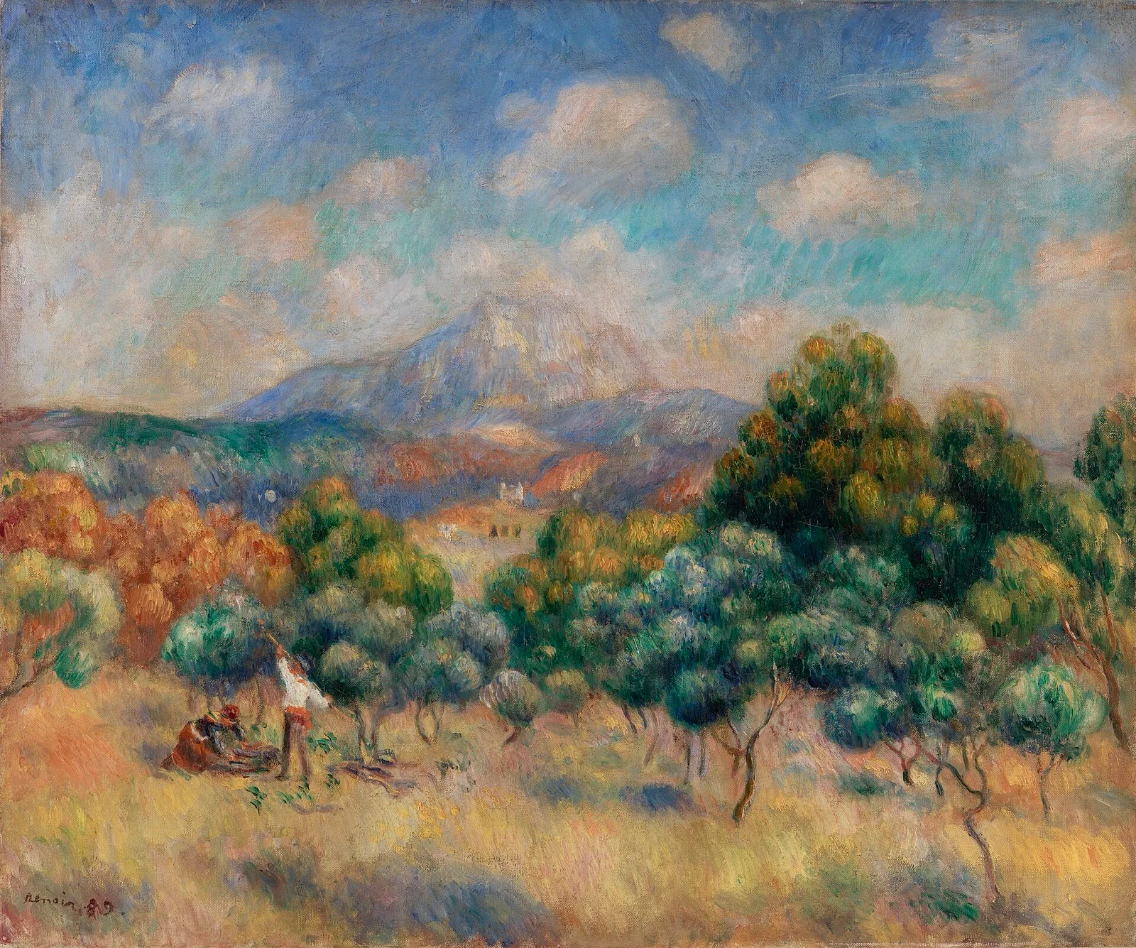 Montagne Sainte-Victoire (Paysage)