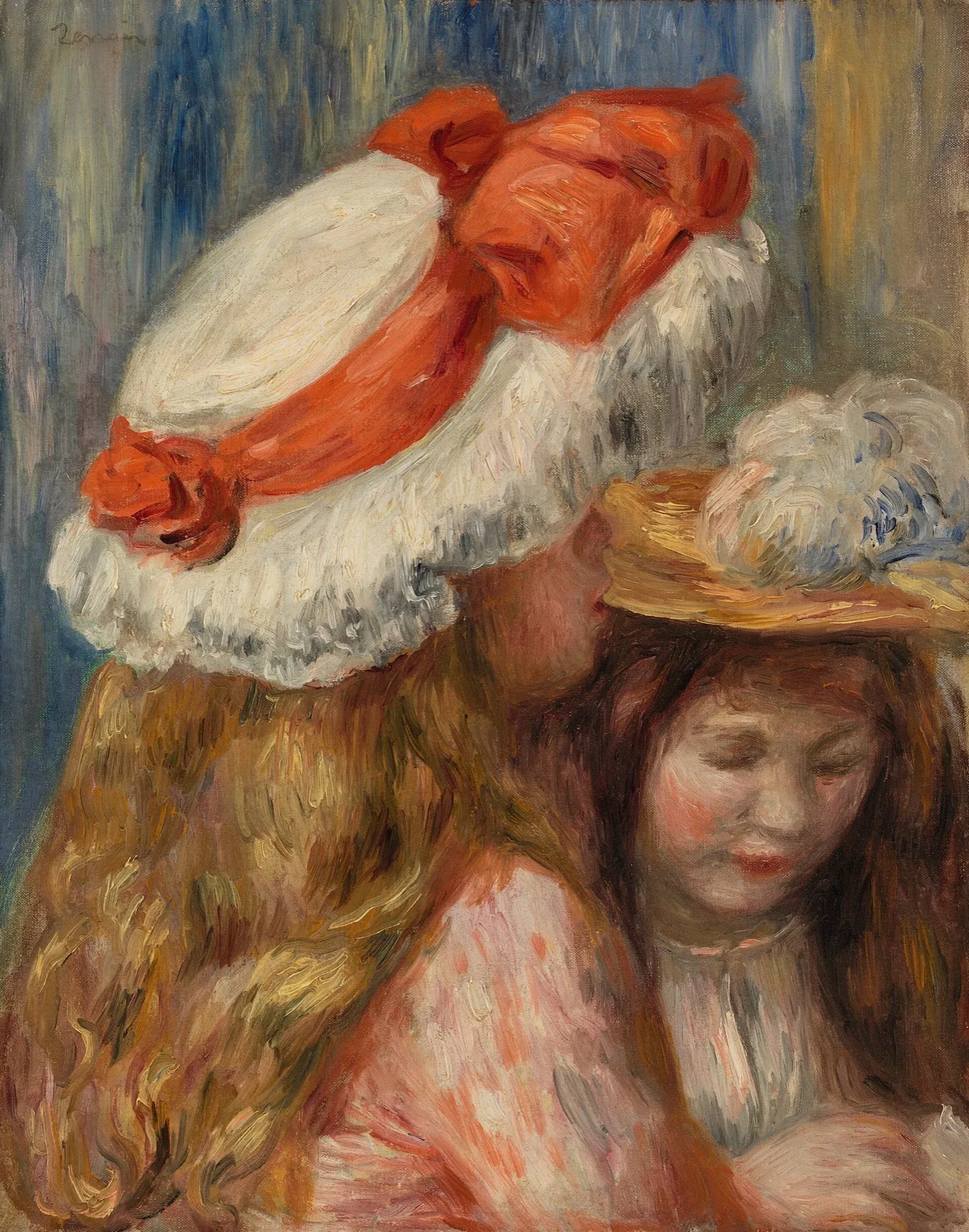 Girls with Hats (Jeunes filles aux chapeaux)