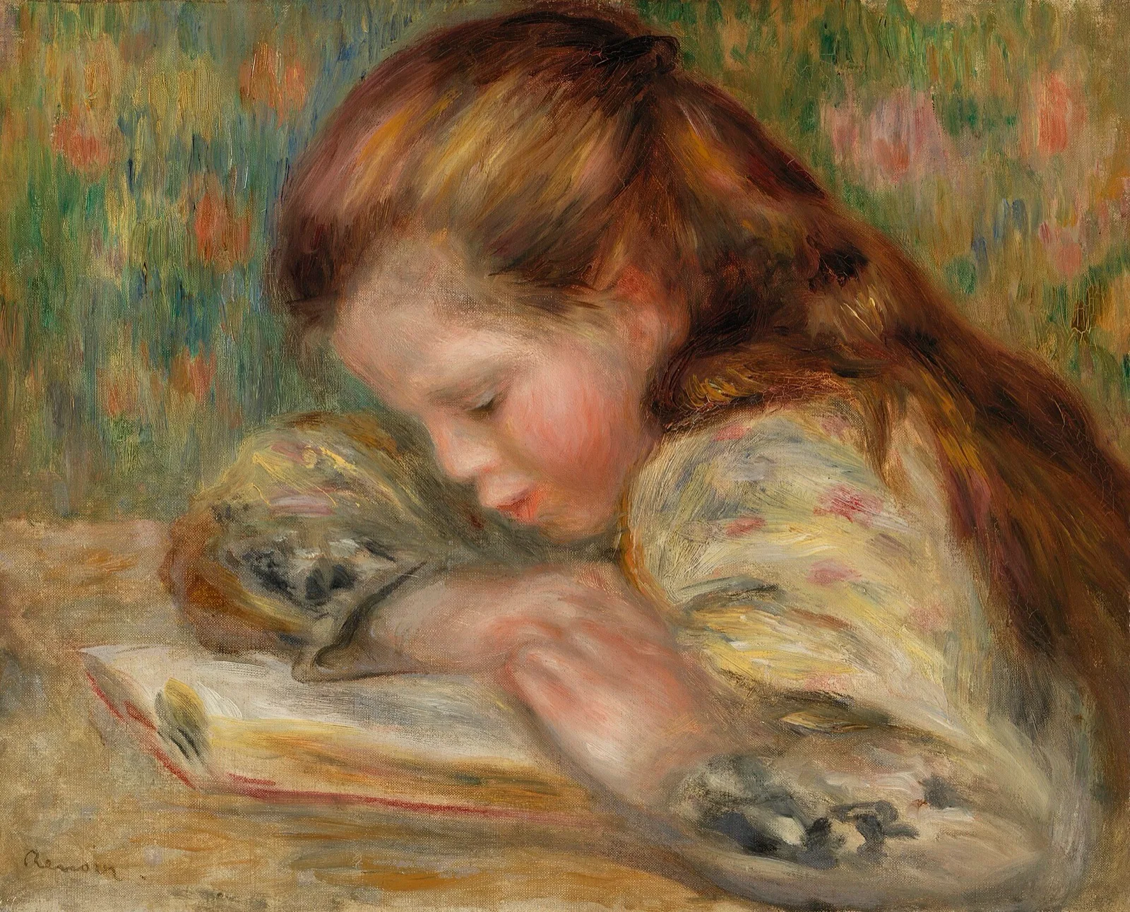 Child Reading (Enfant lisant)