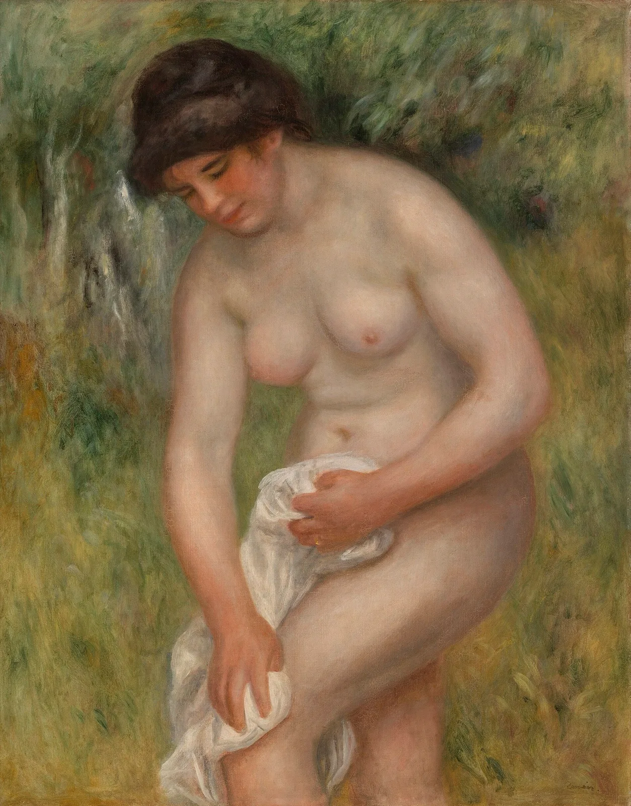 Bather Drying Herself (Baigneuse s'essuyant) (No. 1)