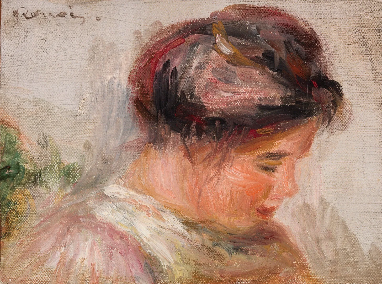 Head of Young Girl (Tête de jeune fille) (No. 2)