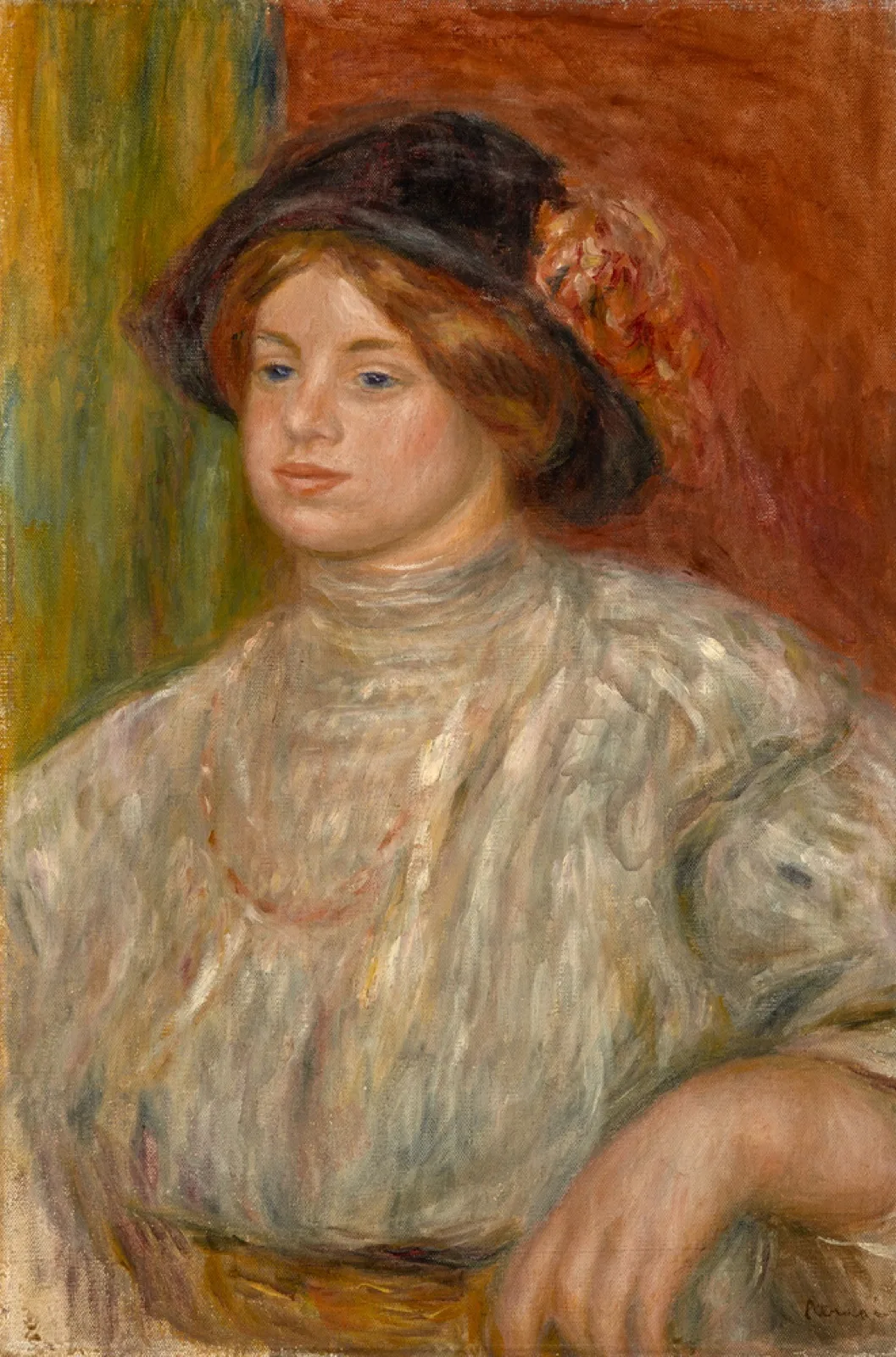 Gabrielle au chapeau