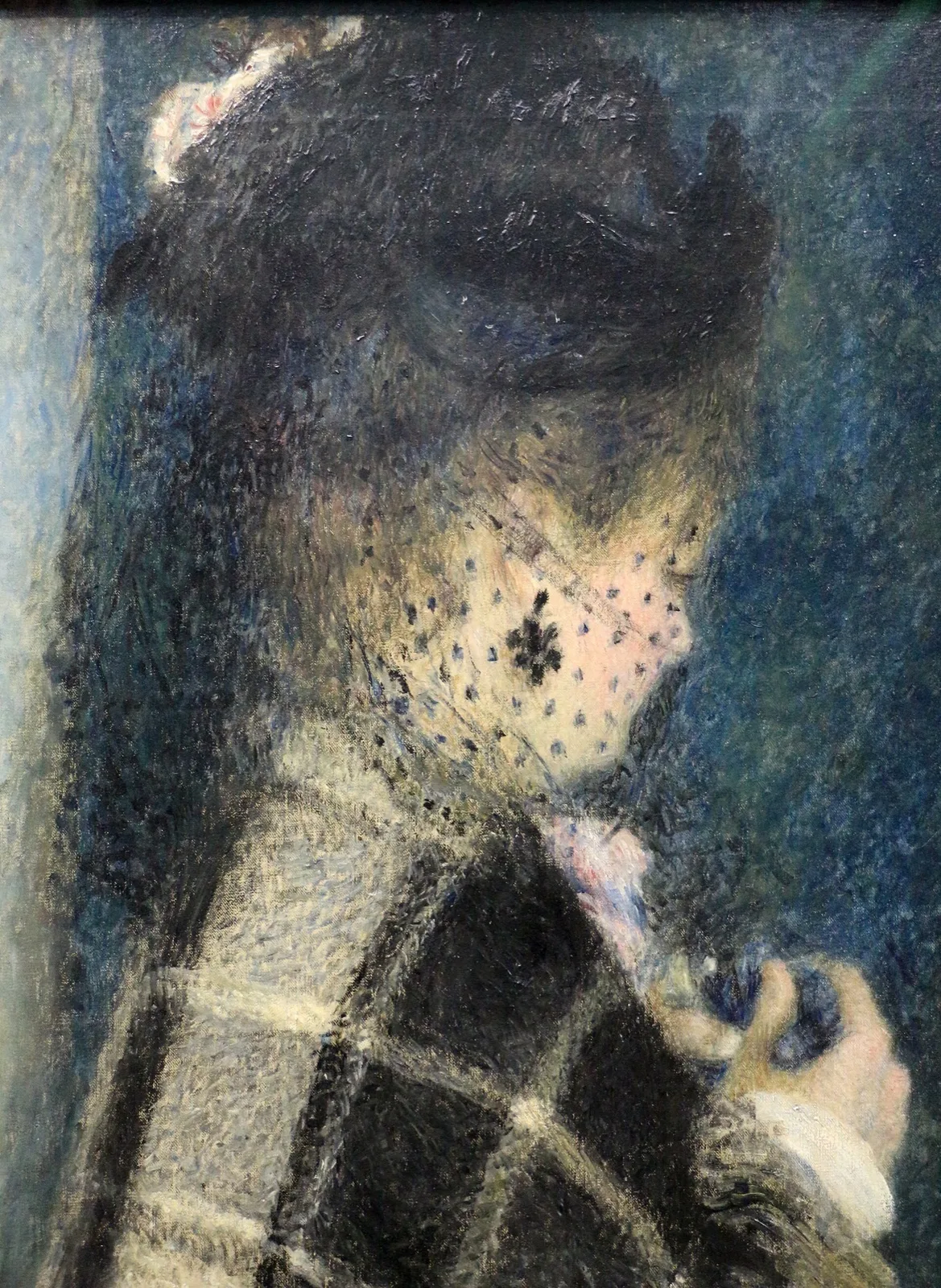 Jeune femme à la voilette