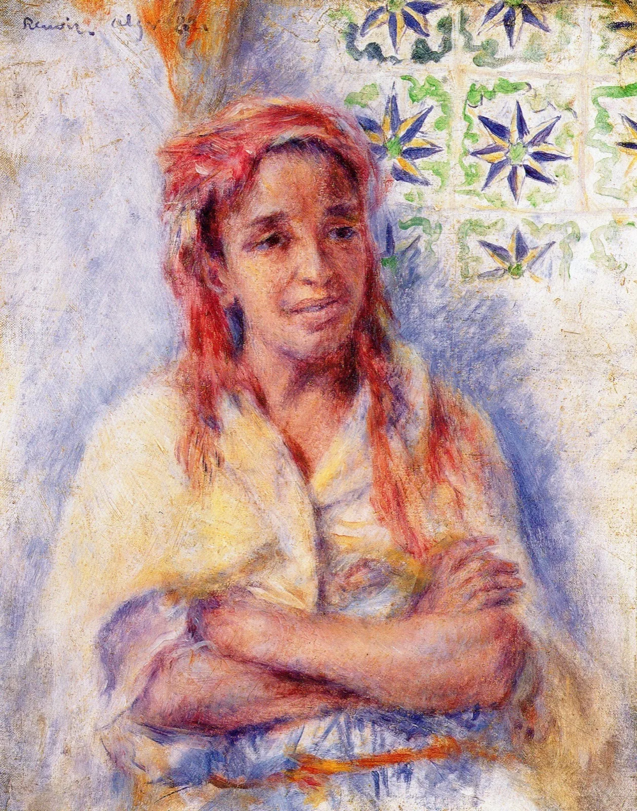 Portrait of Old Arab Woman