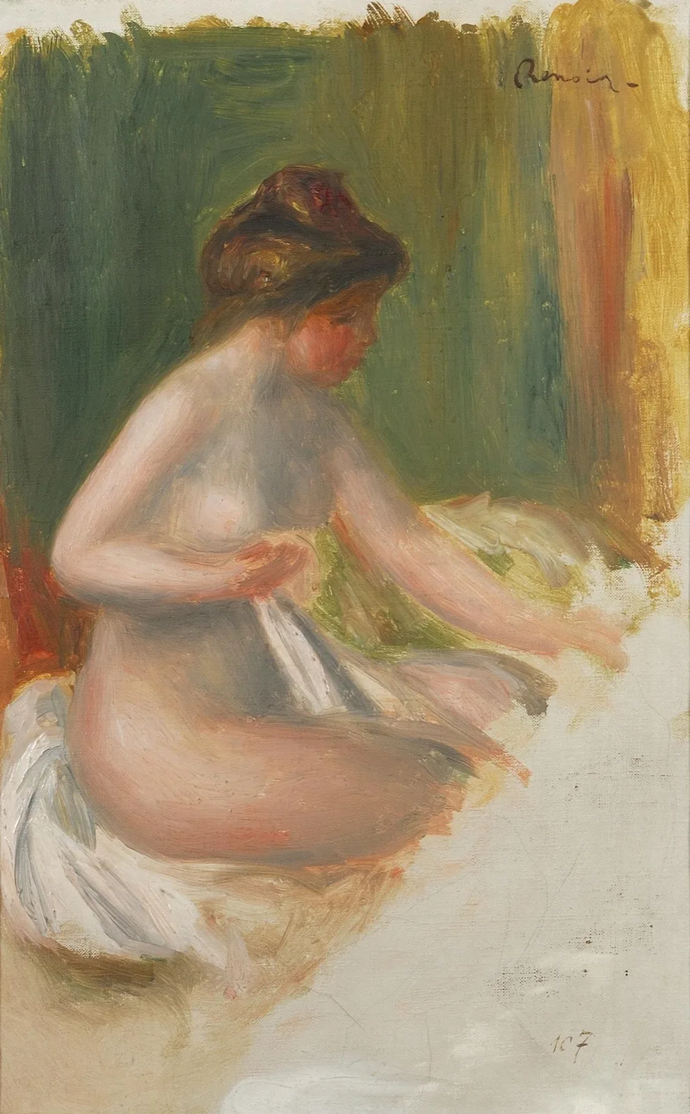 Nu assis (No. 2)