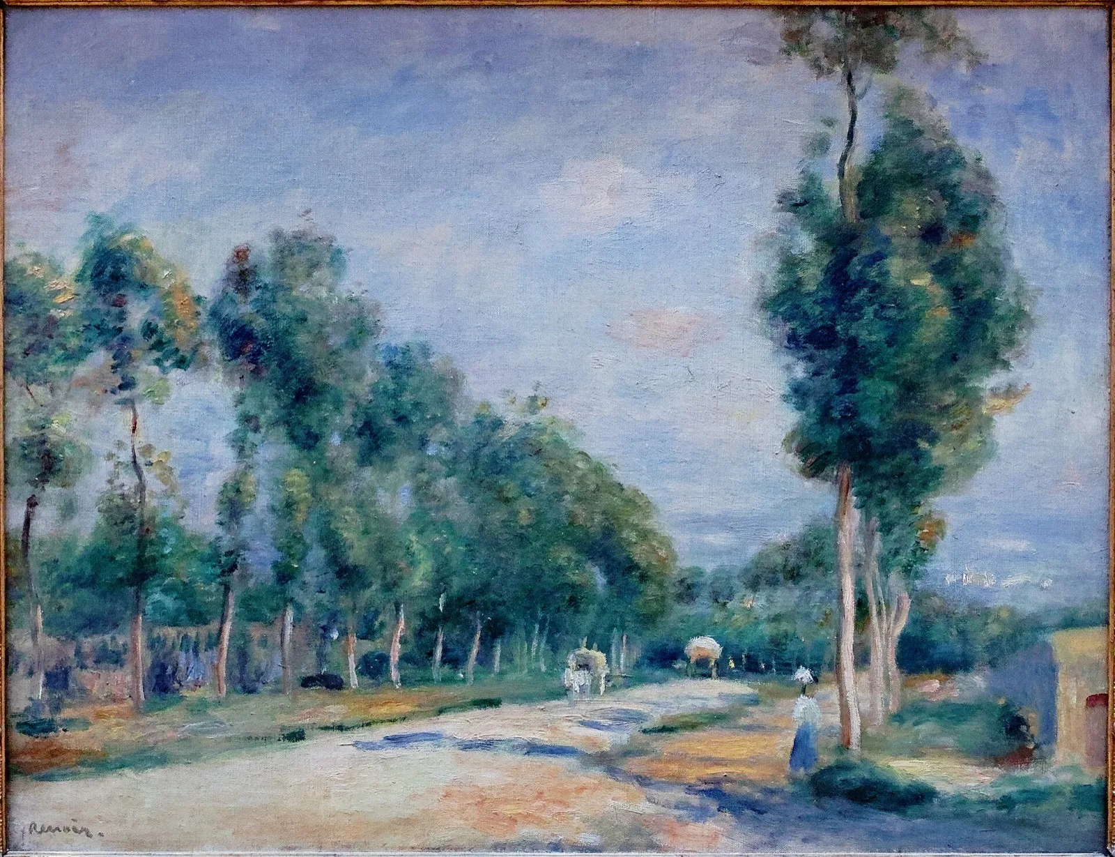 Route de Versailles à Louveciennes