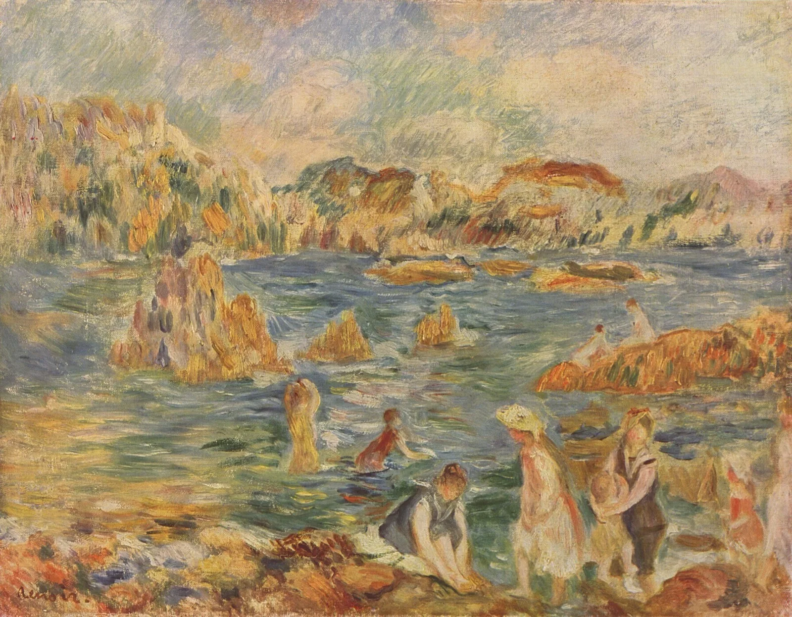 Sur la plage de Guernesey