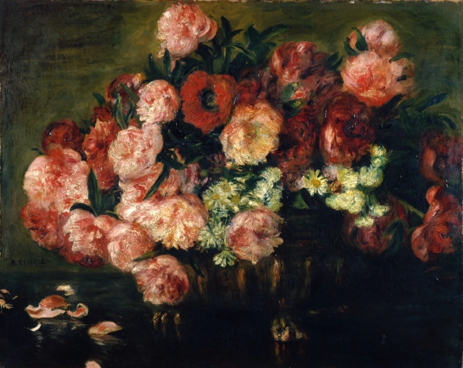 Peonies in a vase