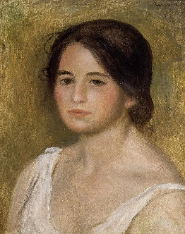 Woman in a White Chemise