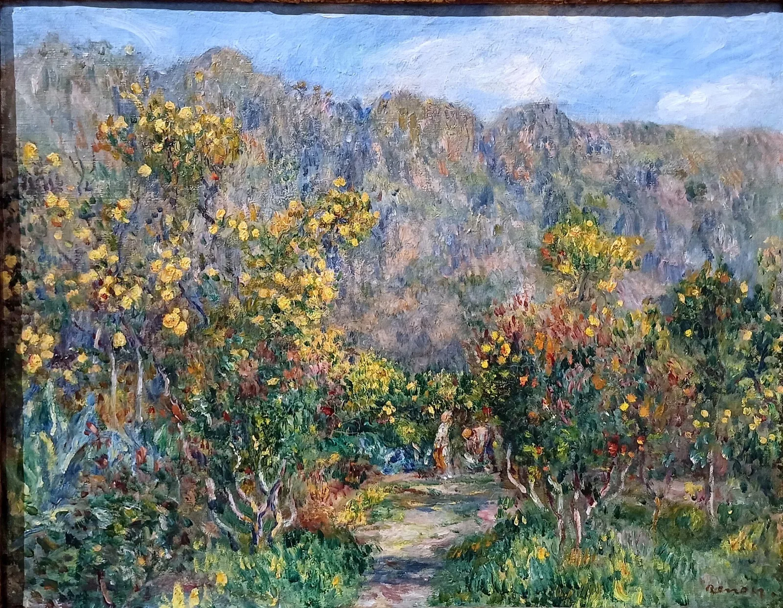 Landscape with Mimosas