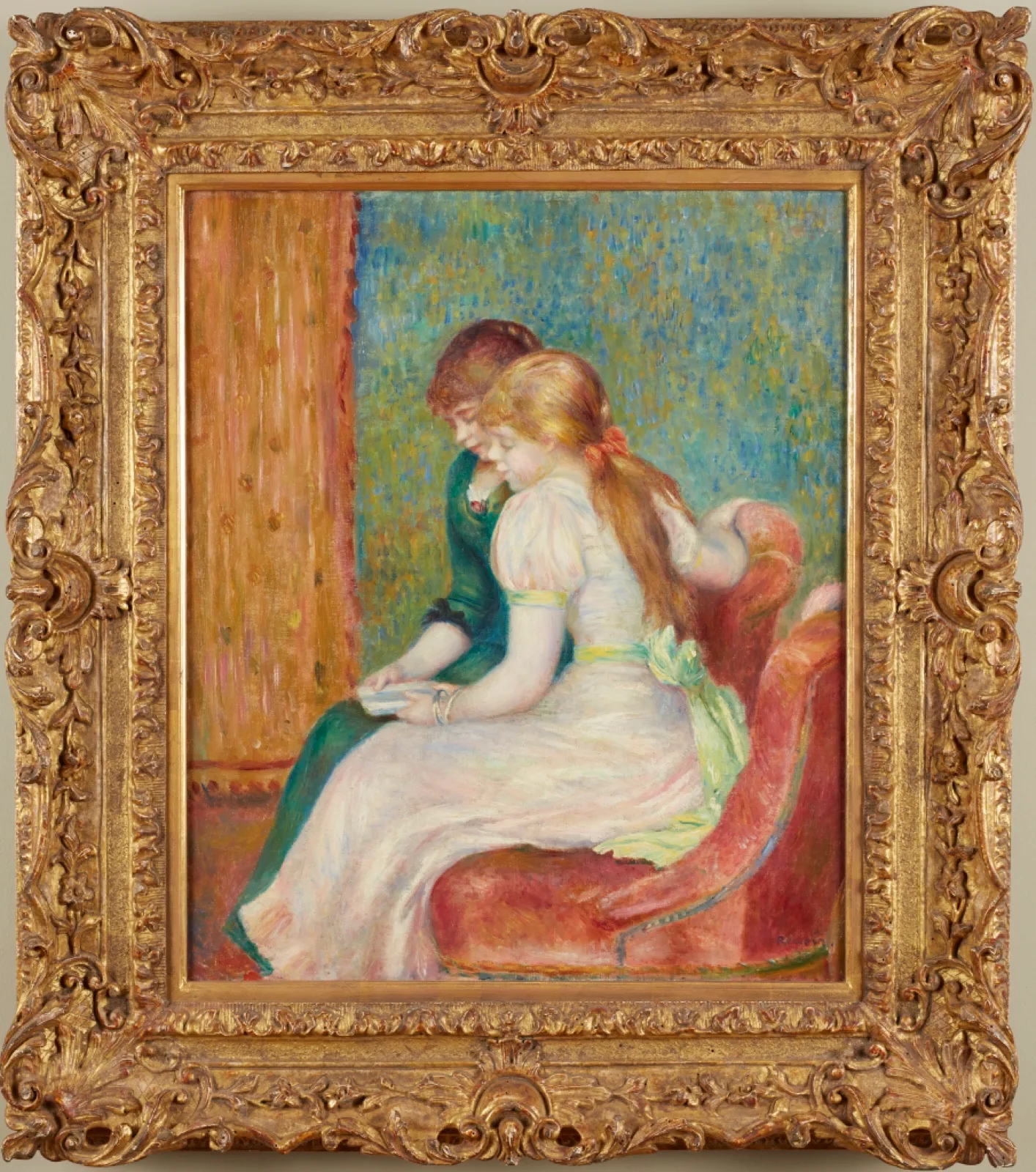 Young Girls Reading