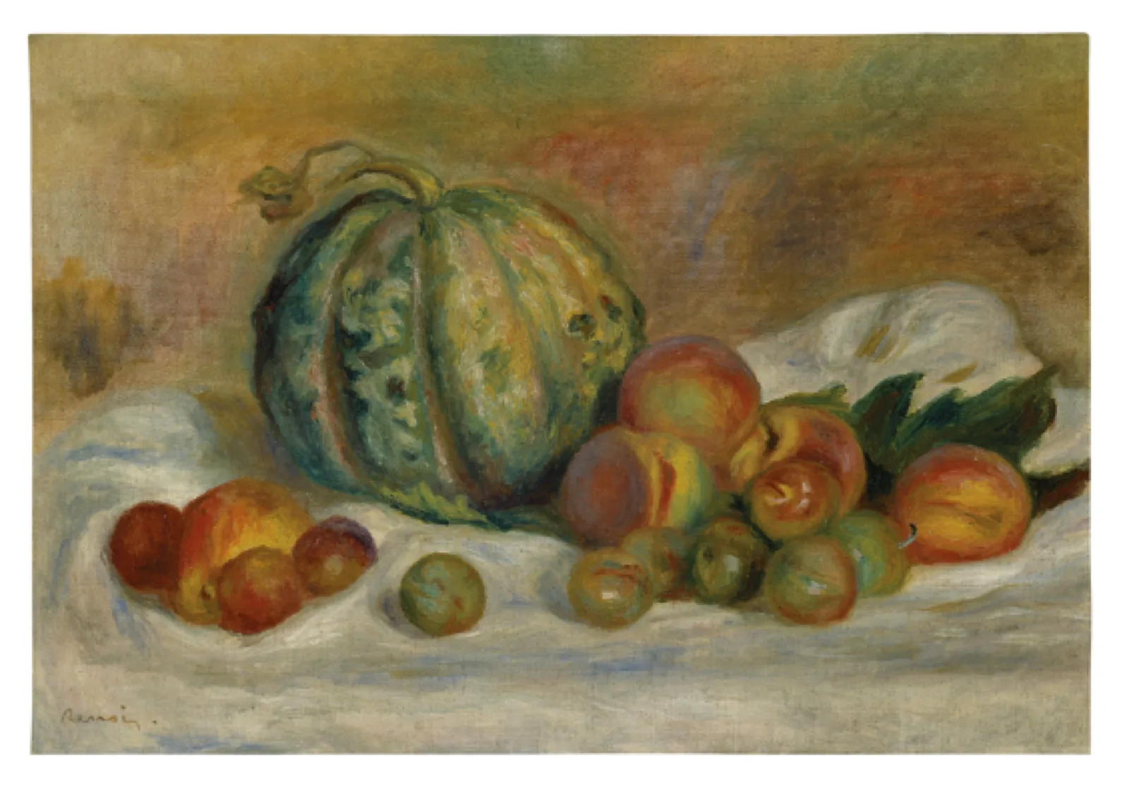 Melon et fruits