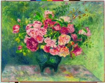 Roses in a Vase (No. 1)