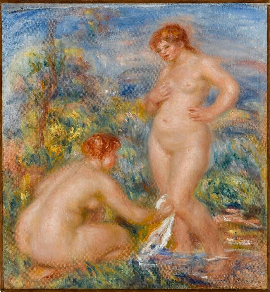 Deux baigneuses (No. 1)
