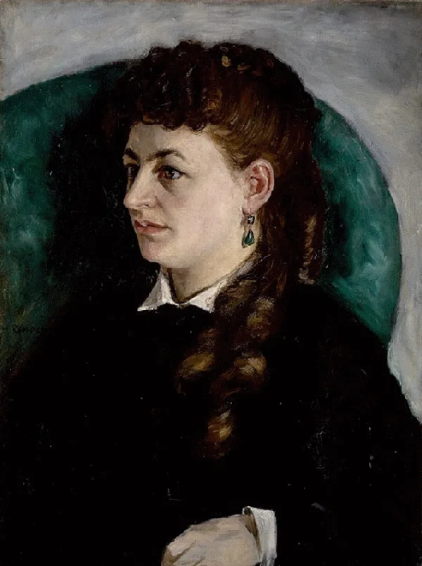 Portrait of Clémence Tréhot, known as Madame Jules Le Cœur
