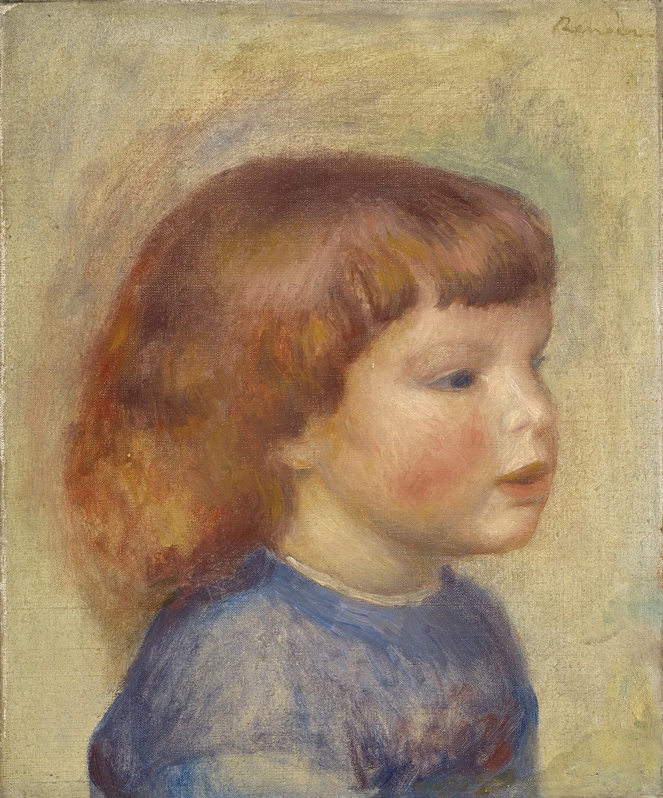 Tête d'enfant