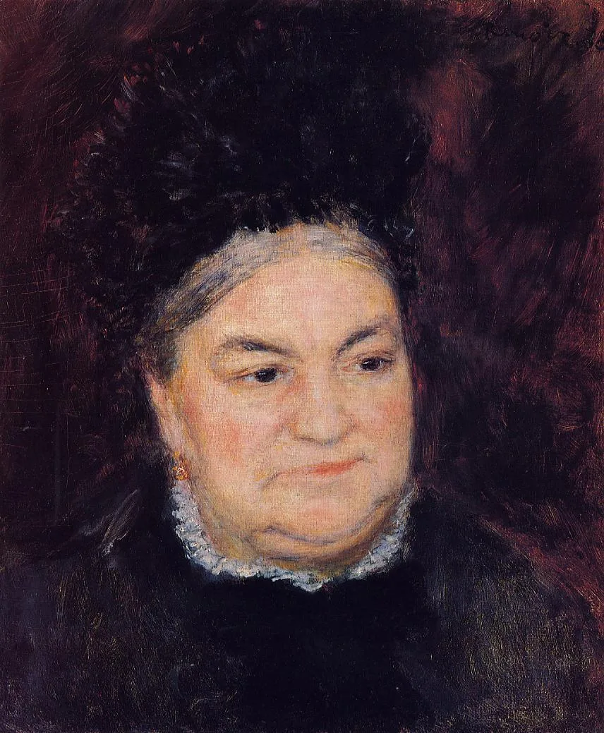 Portrait d'une femme âgée (Mme Le Cœur)