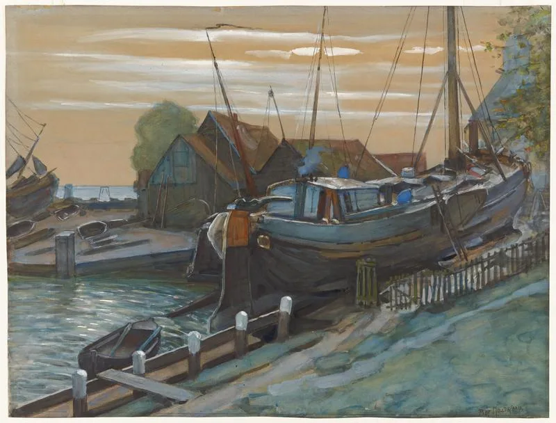 Drydock at Durgerdam